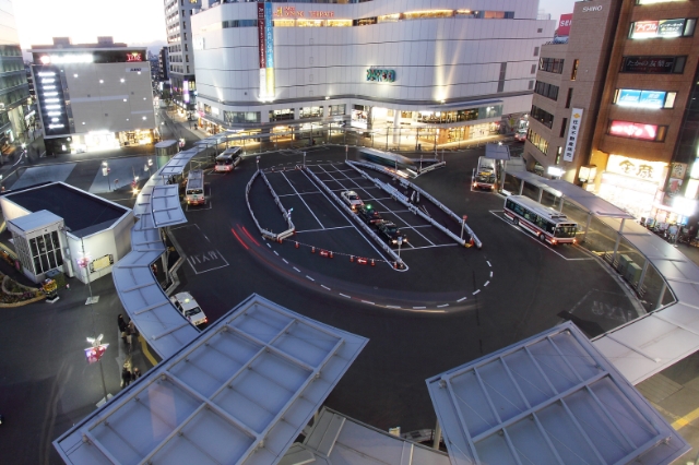 Development of Chofu Station